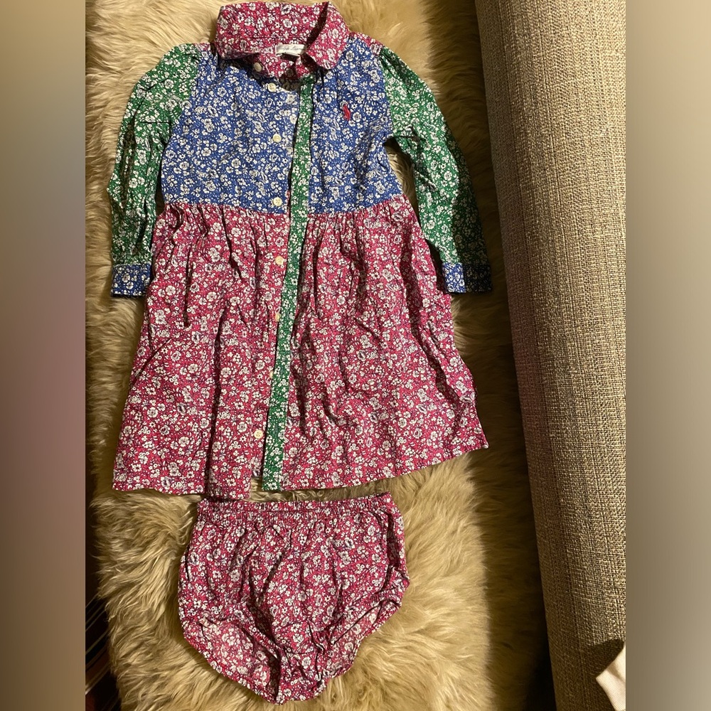 Ralph Lauren floral dress size 24M